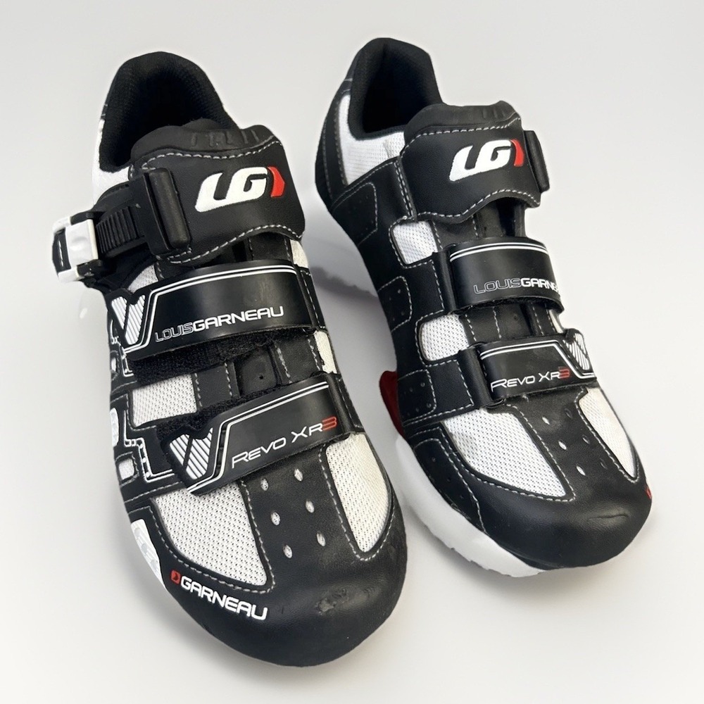 Louis Garneau Revo XR3 Womens Road Cycling Shoes EU‎ 39 Black/White